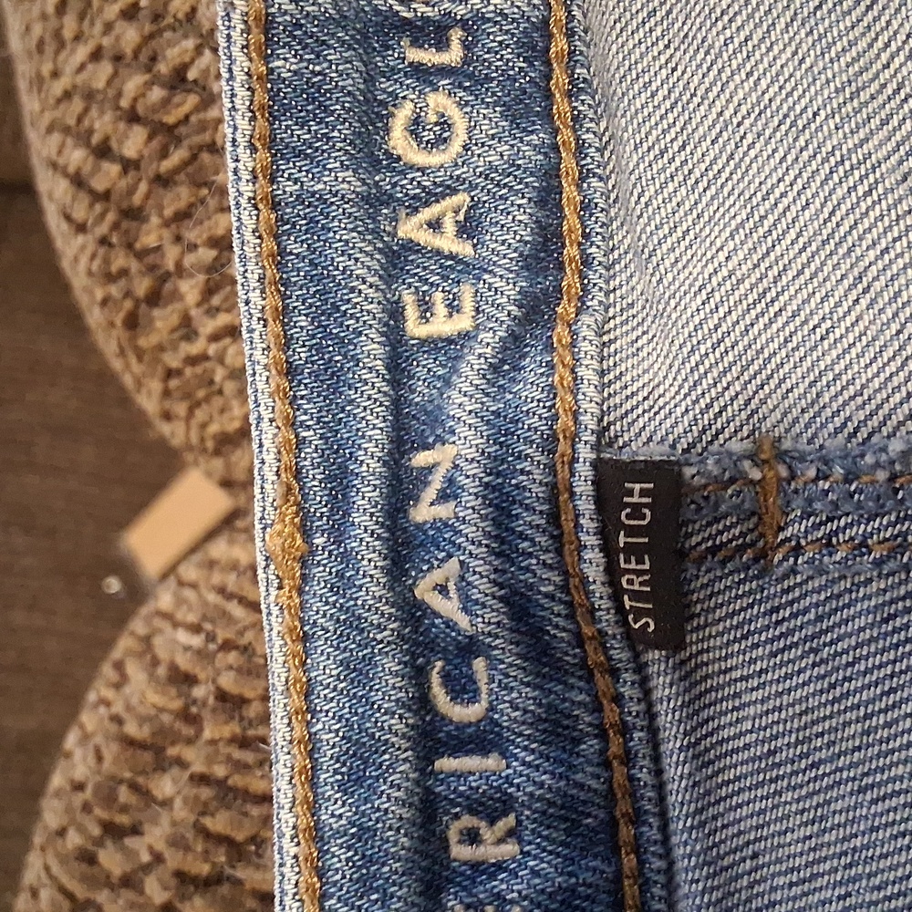 American Eagle High Rise Stretch Jeans Regular Fit Size 0 - Picture 4 of 6
